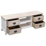 TV Cabinet 108x30x40 cm Solid Paulownia Wood 338520