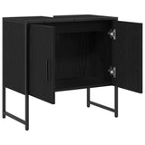 Bathroom Sink Cabinet Black Oak 60 x 30 x 60 cm Engineered Wood 863120