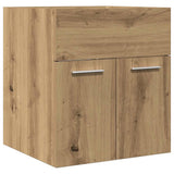 Bathroom Sink Cabinet Artisan Oak 41x38.5x46 cm Engineered Wood 856206