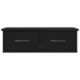 Wall Cabinet Black Oak 60 x 26 x 18.5 cm Engineered Wood 862435