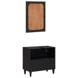 Bathroom Cabinet Set Wall-mounted 2 pcs Solid Mango Wood 3310141