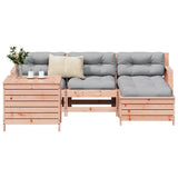 5 Piece Garden Sofa Set Solid Wood Douglas Fir 3250506