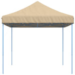 ZNTS Foldable Party Tent Pop-Up Beige 440x292x315 cm 4004959