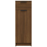 ZNTS Bathroom Cabinet Brown Oak 32x34x90 cm Engineered Wood 817059