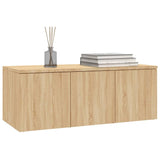 TV Cabinet Sonoma Oak 80x34x30 cm Engineered Wood 801862