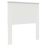 Headboard Gloss White 100 cm Engineered Wood 887697