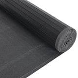 Rug Rectangular Black80x500 cm Bamboo 376924