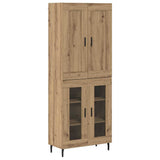 Highboard 2 pcs Artisan Oak Engineered Wood 3403187