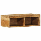 Wall-mounted TV Cabinet 60x30x19 cm Solid Rough Wood Mango 4017473