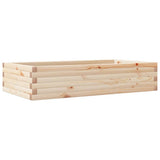 Garden Planter 110x60x23 cm Solid Wood Pine 847238