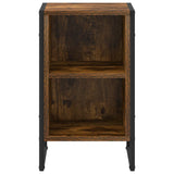 Bedside Table 2 pcs Smoke Oak 39.5 x 30 x 50 cm Engineered Wood 886635