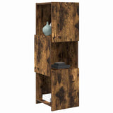 Corner Cabinet Smoked Oak 30.5x30x95cm Engineered Wood 889833