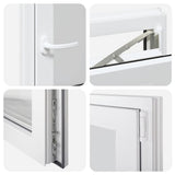 Basement Window "RISOR" 60x90 cm Tilt&Turn DIN Right White 4108347