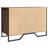 Shoe Cabinet Brown Oak 90x38x61.5 cm Engineered Wood 848648
