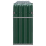 Log Holder Green 300x45x100 cm Galvanised Steel 364546
