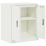 Storage Cabinet White 60 x 40 x 70 cm Steel 891723