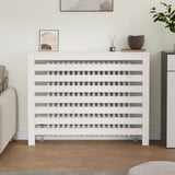 Radiator Cover White 108.5x19x84 cm Solid Wood Pine 822597