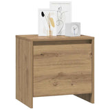 Bedside Cabinet Artisian Oak 45 x 34 x 44.5 cm Engineered Wood 8000982
