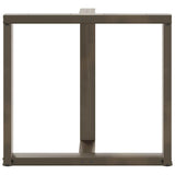 Dining Table Legs T-Shaped 2 pcs Natural Steel 70x35x cm Steel 4013059