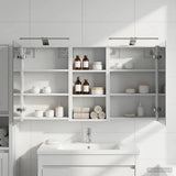 Bathroom Cabinet Set 3 pcs 110 x 10.5 x 60.5 cm Engineered wood 3403720