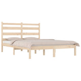 Bed Frame without Mattress Solid Wood Pine Small Double 3103618