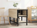Dinning Table 122 x 80 x 76.5 cm Engineered Wood Sonoma Oak 8006038