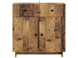 Sideboard Old Wood 66 x 34.5 x 90 cm Engineered Wood 893953