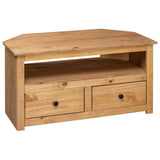 Corner TV Cabinet 93x49x49 cm Solid Pine Panama Range 282685