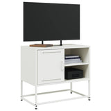 TV Cabinet White 68x39x60.5 cm Steel 846523