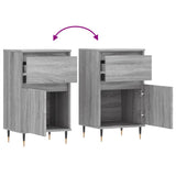 Sideboards 2 pcs Grey Sonoma 40x35x70 cm Engineered Wood 831145