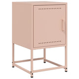 ZNTS Bedside Cabinet Pink 36x39x60.5 cm Steel 846448