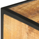 TV Cabinet 130x30x39 cm Solid Mango Wood 286377