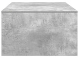 Coffee Table Concrete Grey 100 x 50 x 40 cm Engineered Wood 8000287