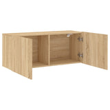 TV Cabinet Wall-mounted Sonoma Oak 100x30x41 cm 836968