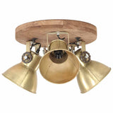 320510 Industrial Ceiling Lamp 25 W Brass 42x27cm E27