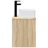 Wall-mounted Sink Vanity Sonoma Oak 49 x 41 x 63 cm 890584