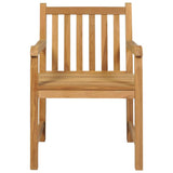 Garden Dining Set Warm Teak 3059948