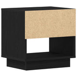 Nightstand 2 pcs Black Oak 45 x 34 x 44 cm Engineered Wood 863338