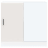 Kitchen Base Cabinet Lyon White Engineered Wood 854289