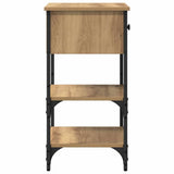 Bedside Cabinet 2 pcs Brown 33.5 x 36 x 70 cm Engineered Wood 871239
