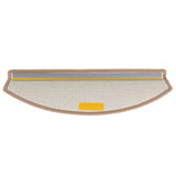 Stair mats 10 pcs 65 x 24 x 4 cm Light Brown 149755