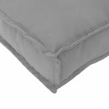 Pallet Cushion Set 2 pcs Grey 50 x 50 x 12 cm Oxford fabric 3329040