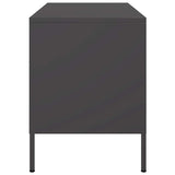 TV Cabinet Black 68x39x50.5 cm Steel 842994