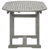 Garden Dining Table x80x75 cm Solid Acacia Wood 316574