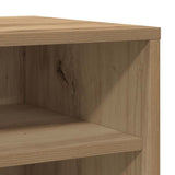 Shoe Cabinets 2 pcs Artisan Oak 32x35x70 cm Engineered Wood 856713