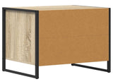 Bedside Table 2 pcs Sonoma 50 x 39.5 x 50 cm Engineered Wood 886669