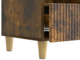 TV Cabinet Smoked Oak 102 x 34.5 x 50 cm Engineered Wood 894680