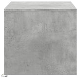 Coffee Table with LED Lights Concrete Grey Engineered Wood 851994