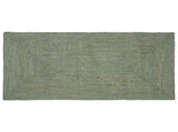 Area Rugs Rectangular Olive Green 100 x 200 cm Jute 42010455