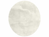 Area Rugs Oval HUARTE Cream 140 x 200 cm 100% Polyester 4103624